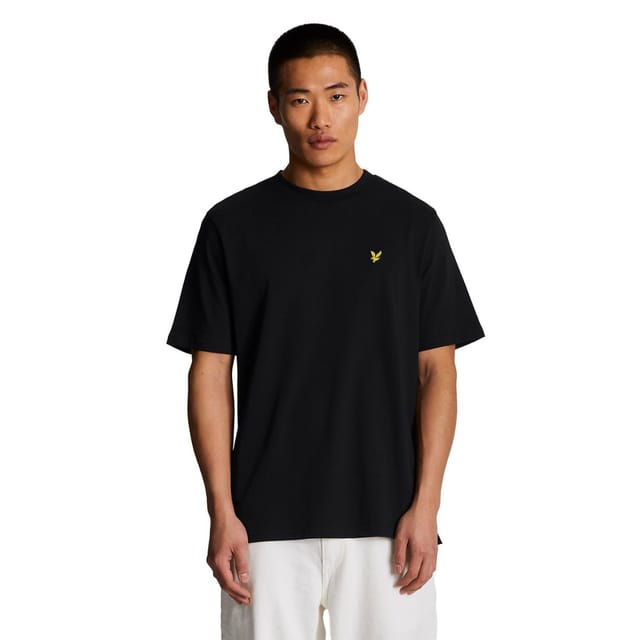 Lyle & Scott Lyle & Scott Men's Oversized T-Shirt in Black - 3