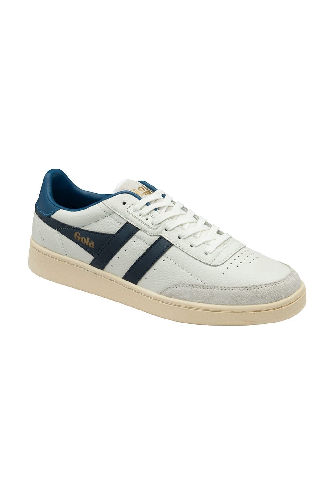 Gola Classics Gola Classics Men's 'Contact Leather' Lace-Up Trainers in White