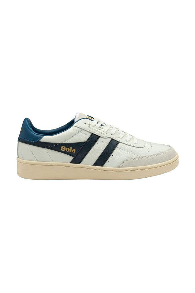 Gola Classics Gola Classics Men's 'Contact Leather' Lace-Up Trainers in White - 2