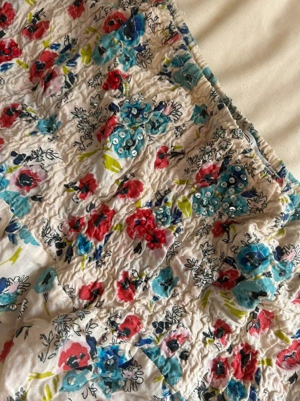 New Look Floral midi skirt