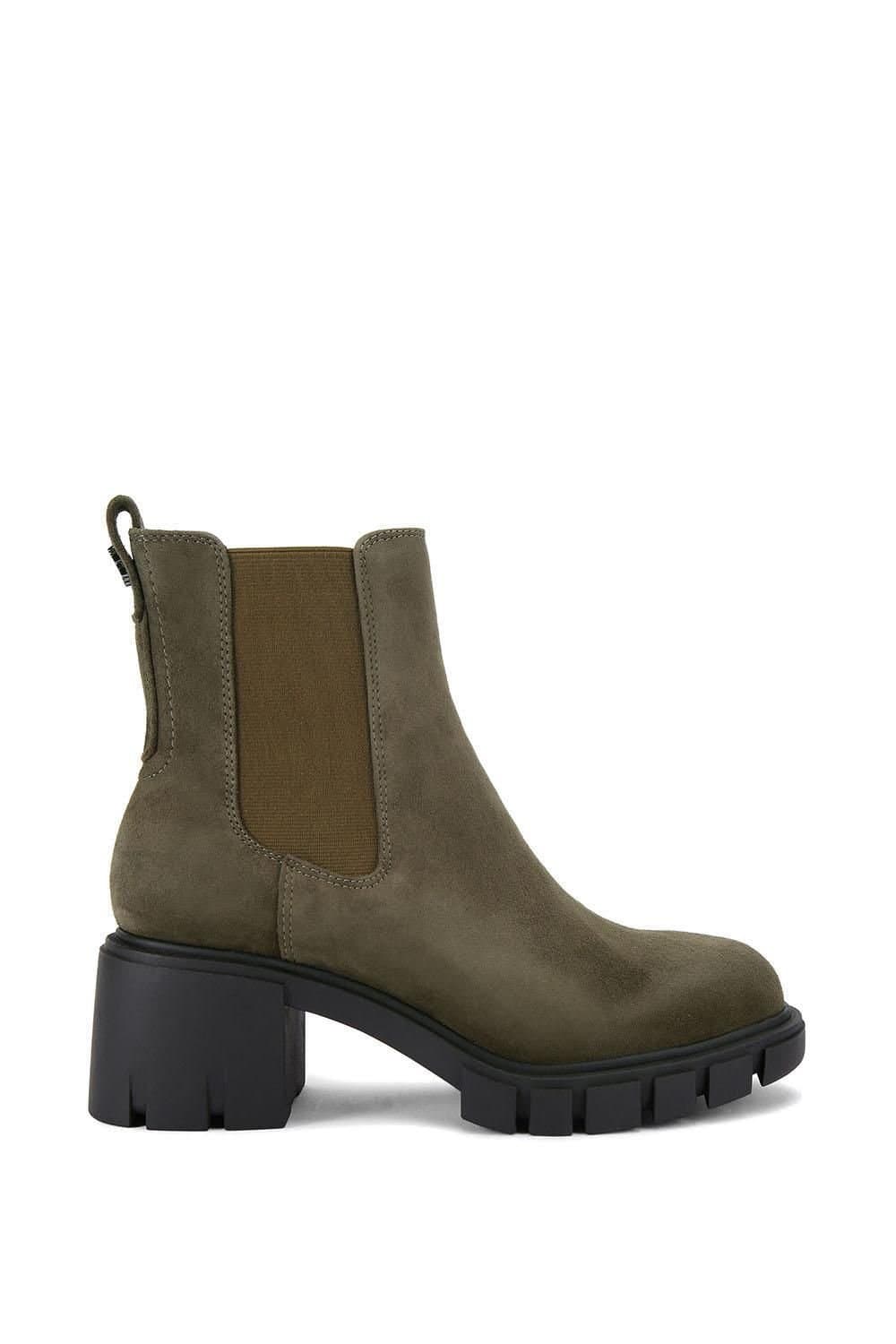 Carvela Carvela Khaki Suede Chelsea Boots