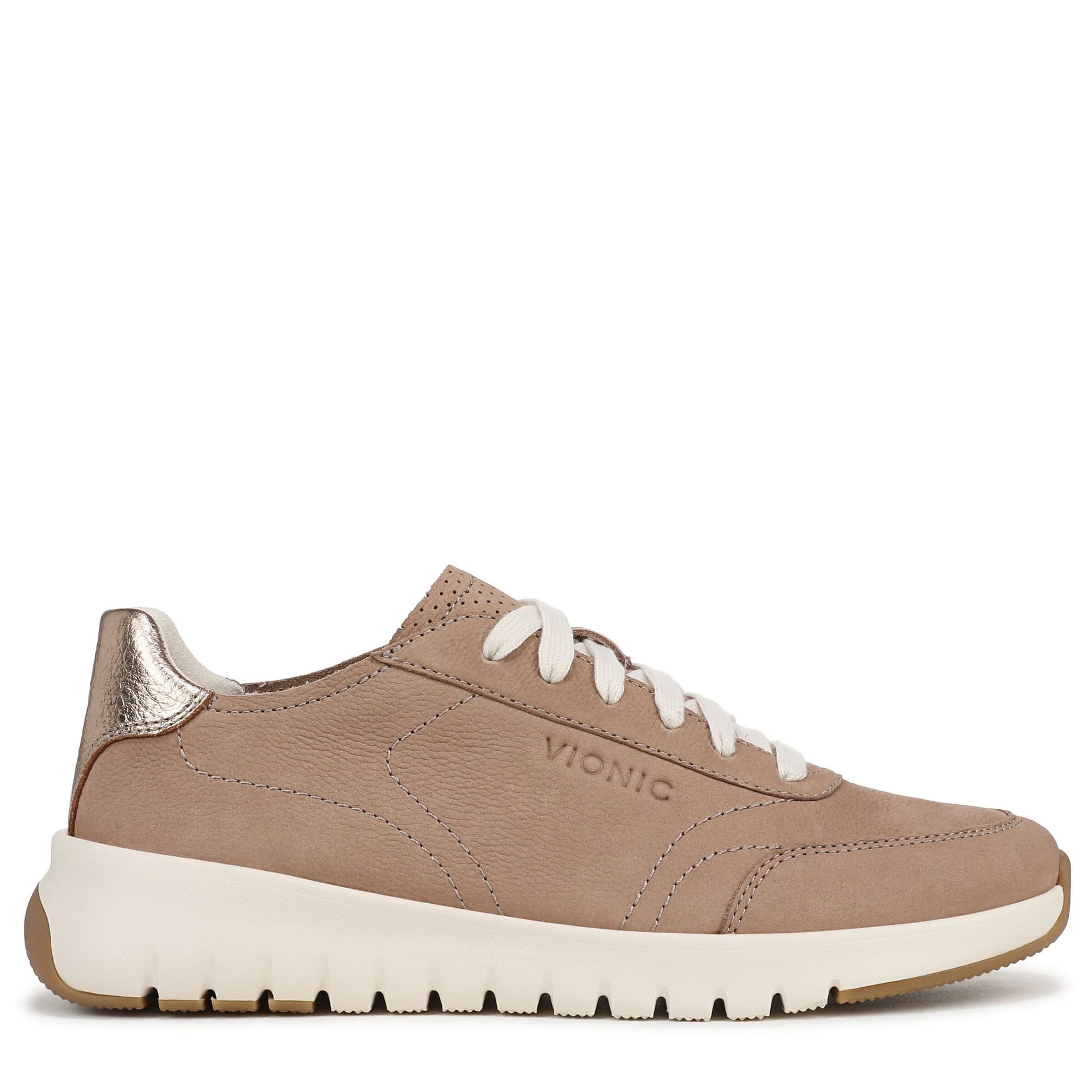 Vionic Vionic Women's Uptown Sneaker Trainers in Beige - 4