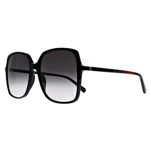 Gucci Gucci Women's Square Black Grey Gradient GG0544S - 2