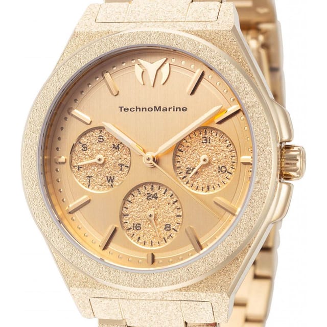 TechnoMarine TechnoMarine Women's TM-318149 Ocean 34mm Quartz Watch in Gold - 2