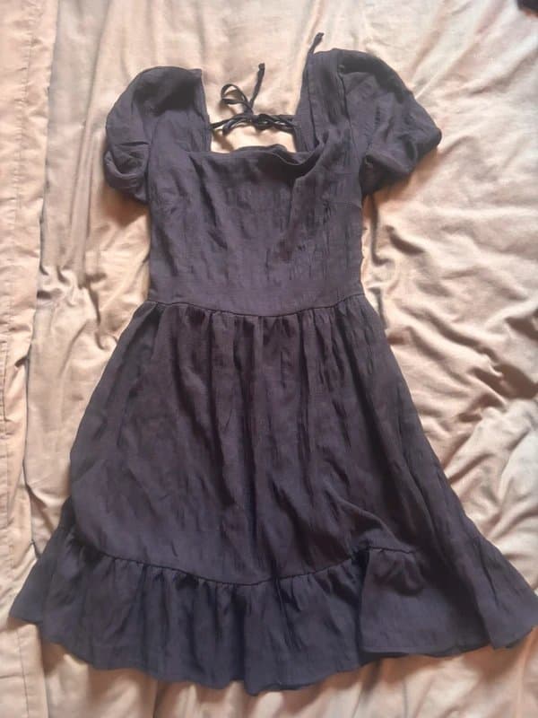 Shein Open Back Dress
