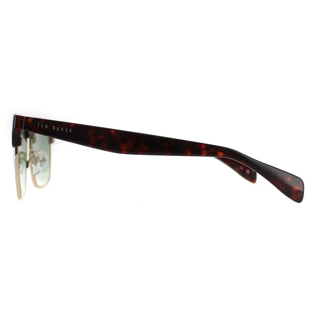 Ted Baker Ted Baker Men's Semi Rimless Dark Demi Green Gradient TB1681 Floyd in Brown - 3