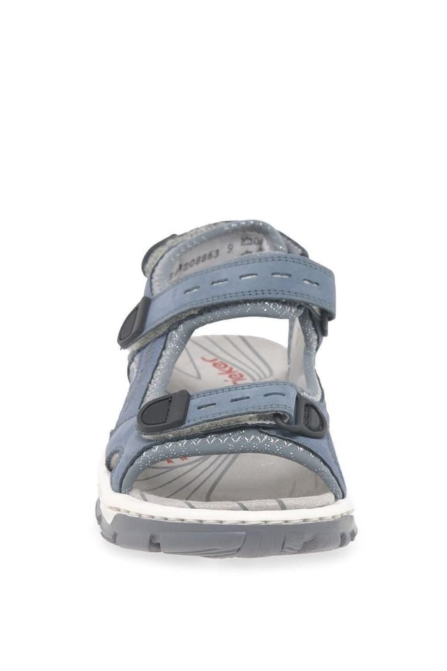 Rieker Rieker Women's 'Liza' Casual Sandals in Blue - 3