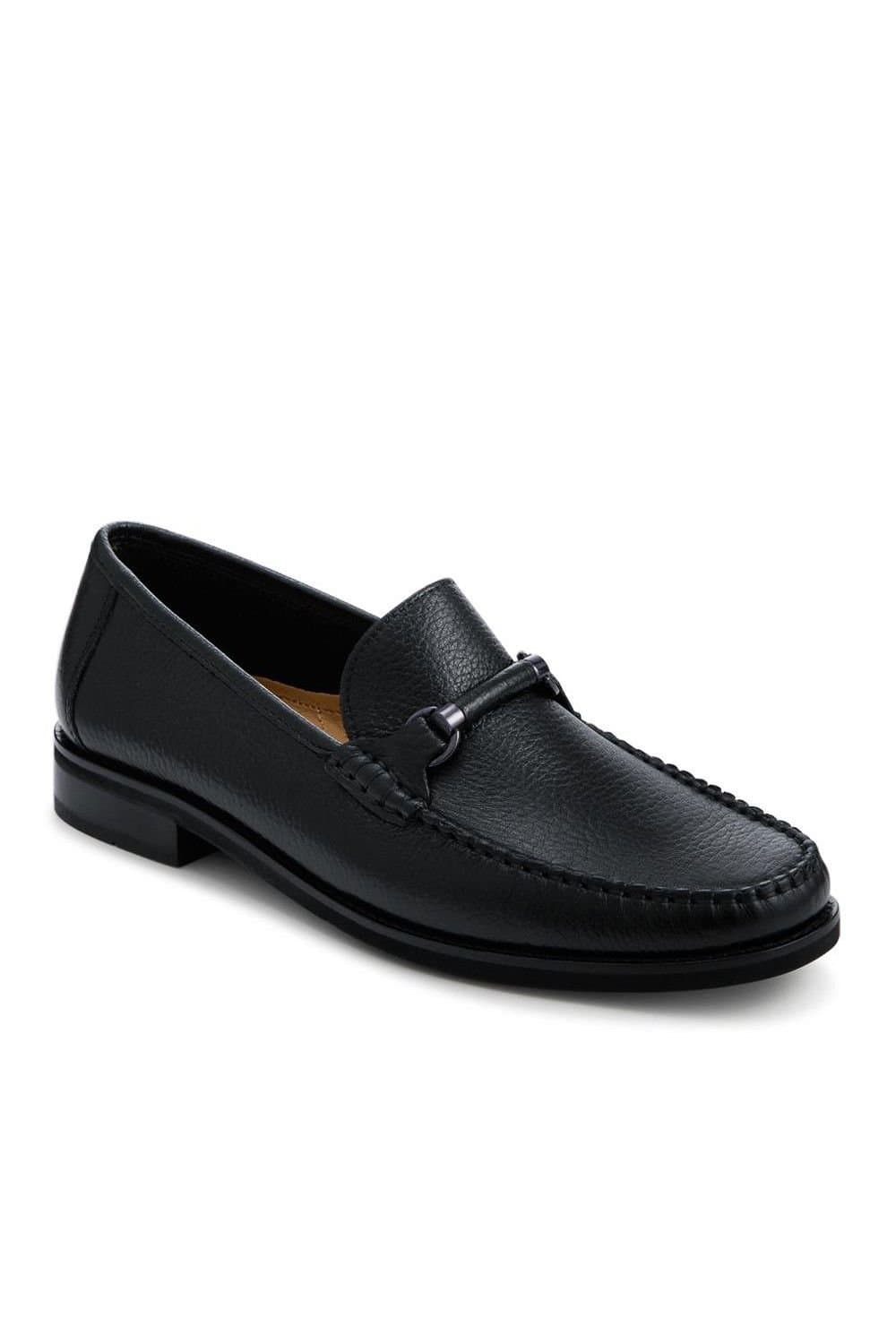 Jones Bootmaker Jones Bootmaker Black Leather Smart Loafers