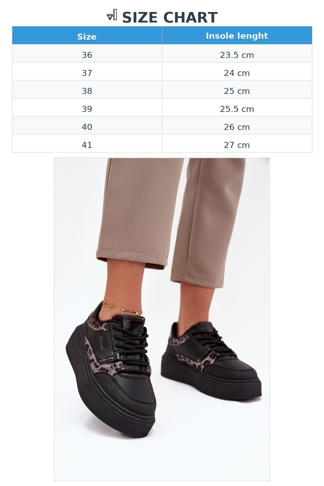 Love Lace Love Lace Women's Platform Sneakers with Soft Cushioned Insole All Day in Black - 4