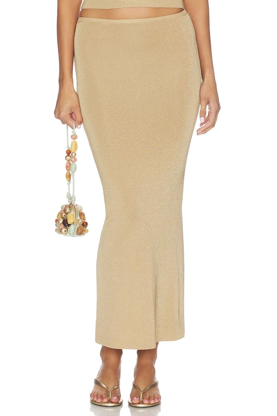 revolve Nyla Shimmer Midi Skirt