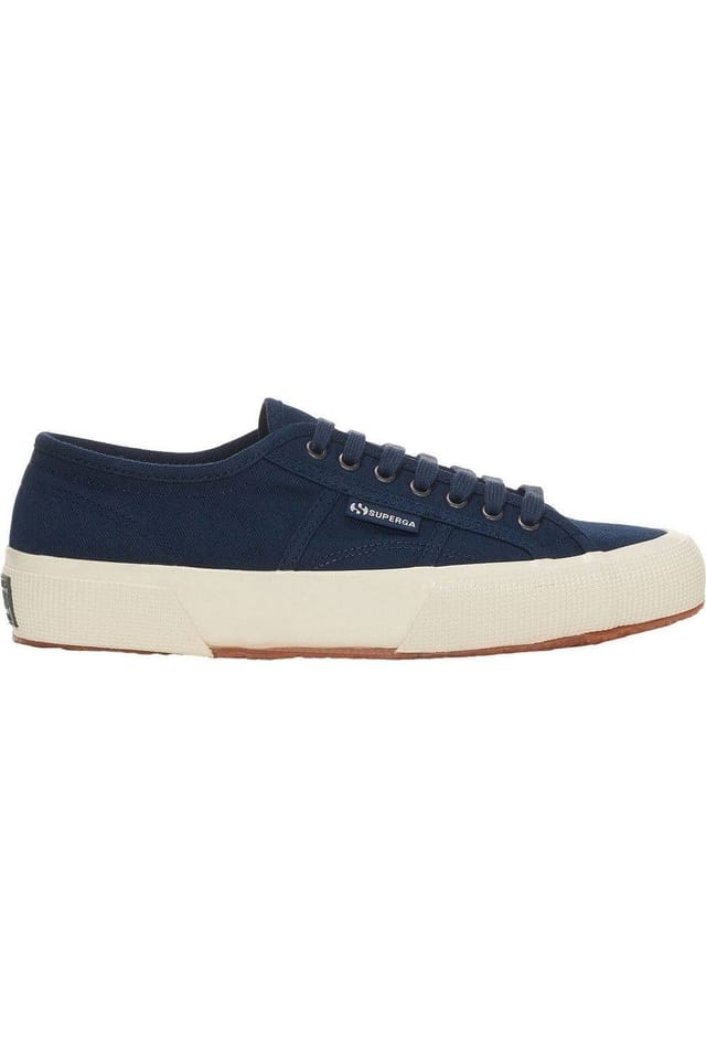 Superga Superga Men's 2750 Herringbone Trainers in Mid Navy - 2