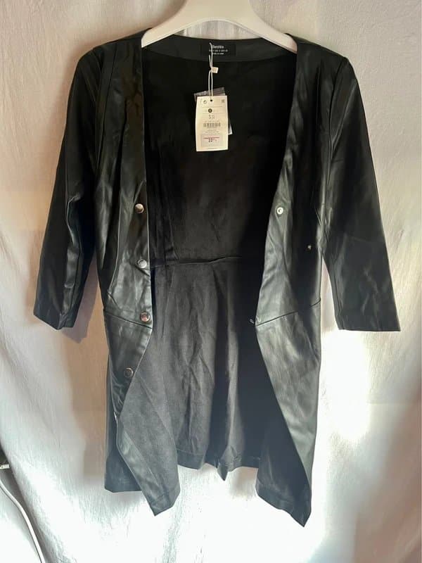 Bershka Bershka Size S BNWT leather look mini dress (3 for 2 offer)