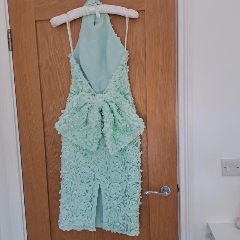 ASOS Asos Luxe halterneck dress size 8