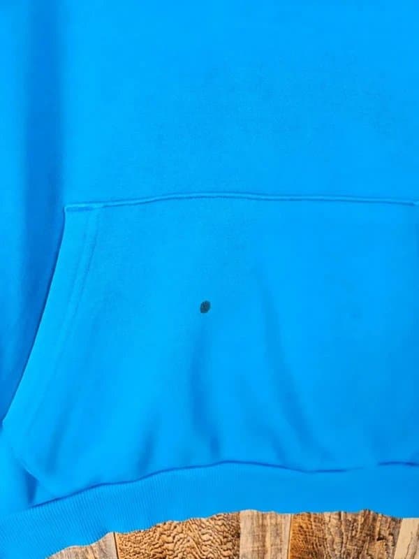 Puma Puma - Blue Logo Hoodie Sweatshirt - Men’s Small