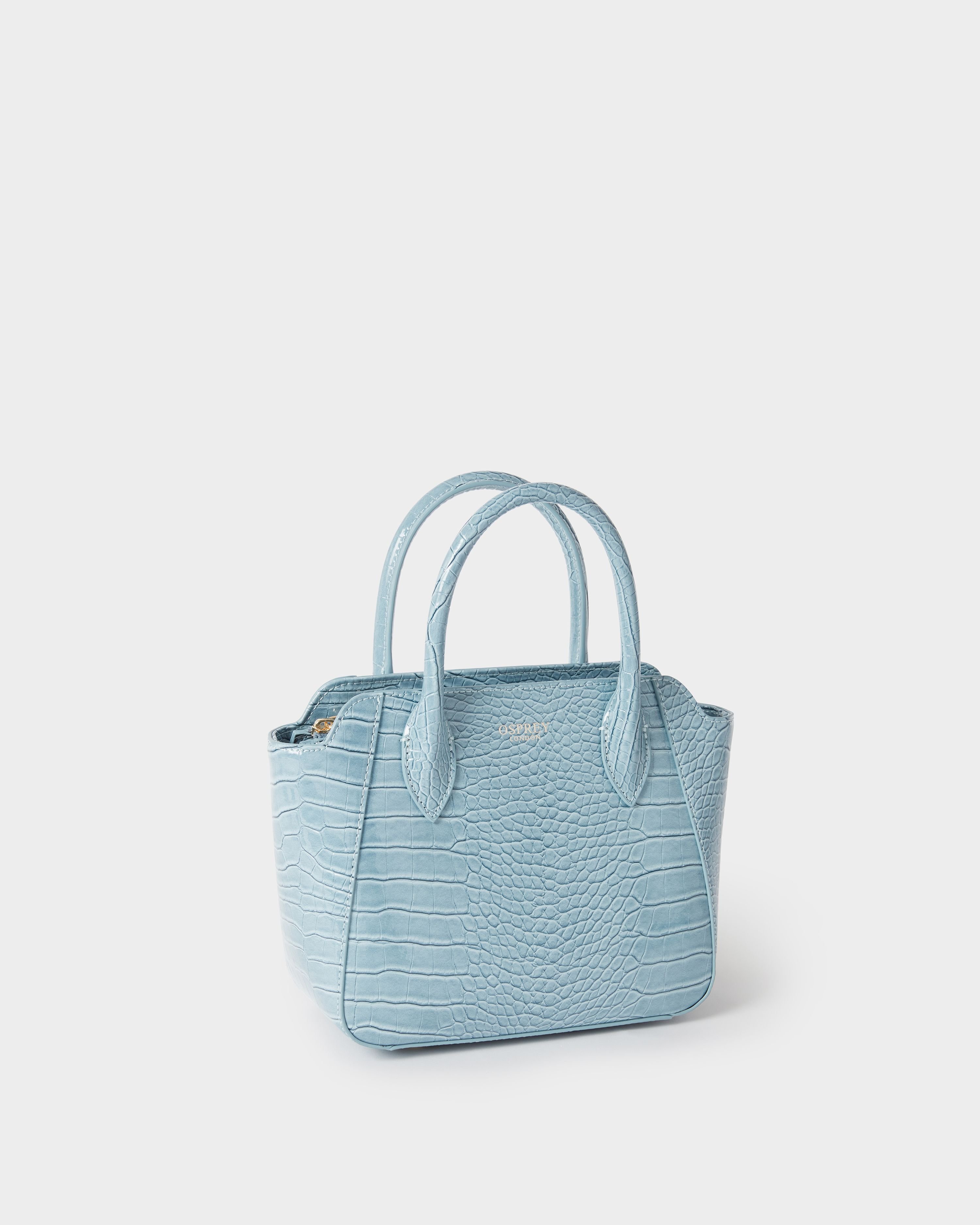 OSPREY LONDON OSPREY LONDON Women's The Fulham Mini Grab Bag in Pale Blue - 2