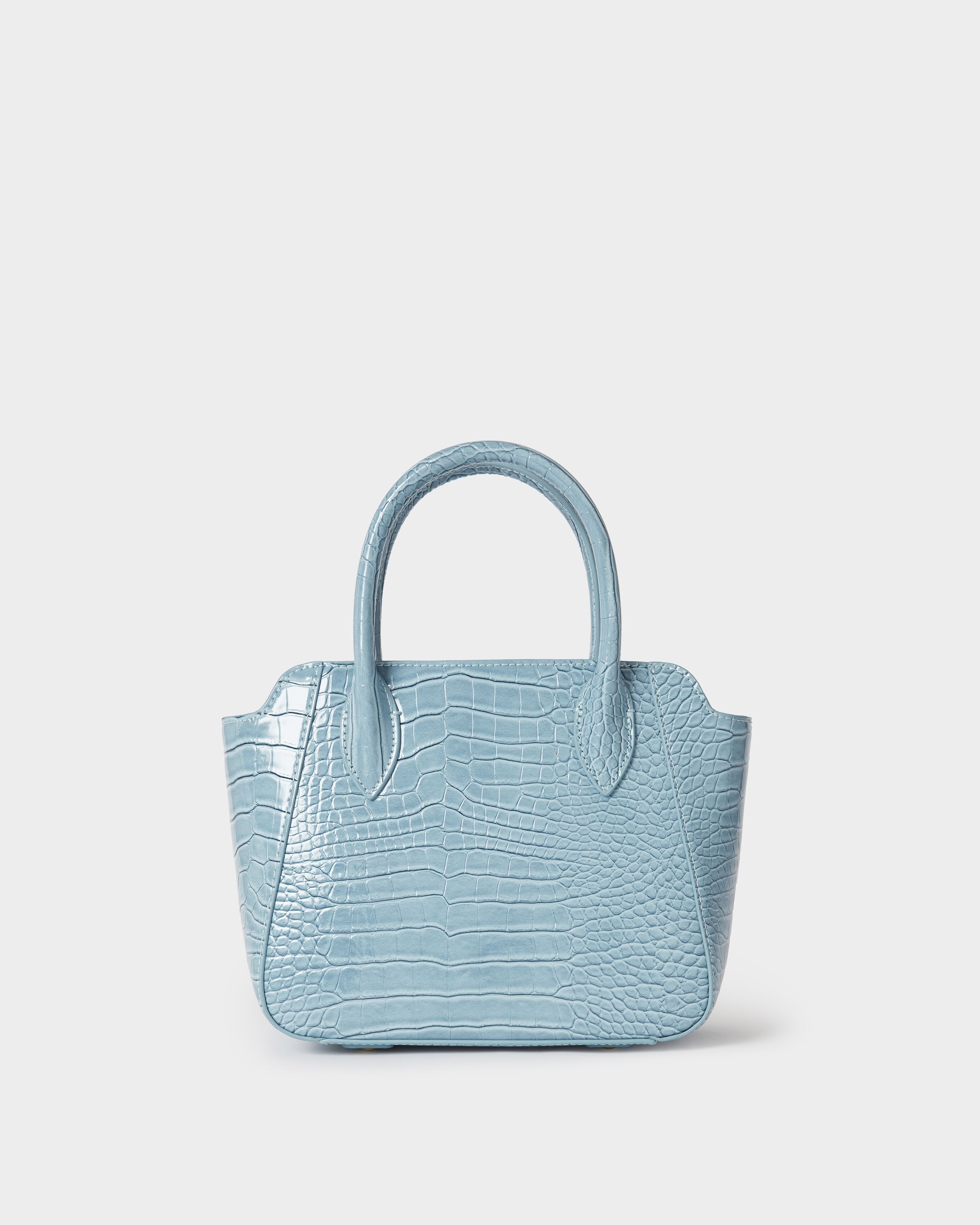 OSPREY LONDON OSPREY LONDON Women's The Fulham Mini Grab Bag in Pale Blue - 3