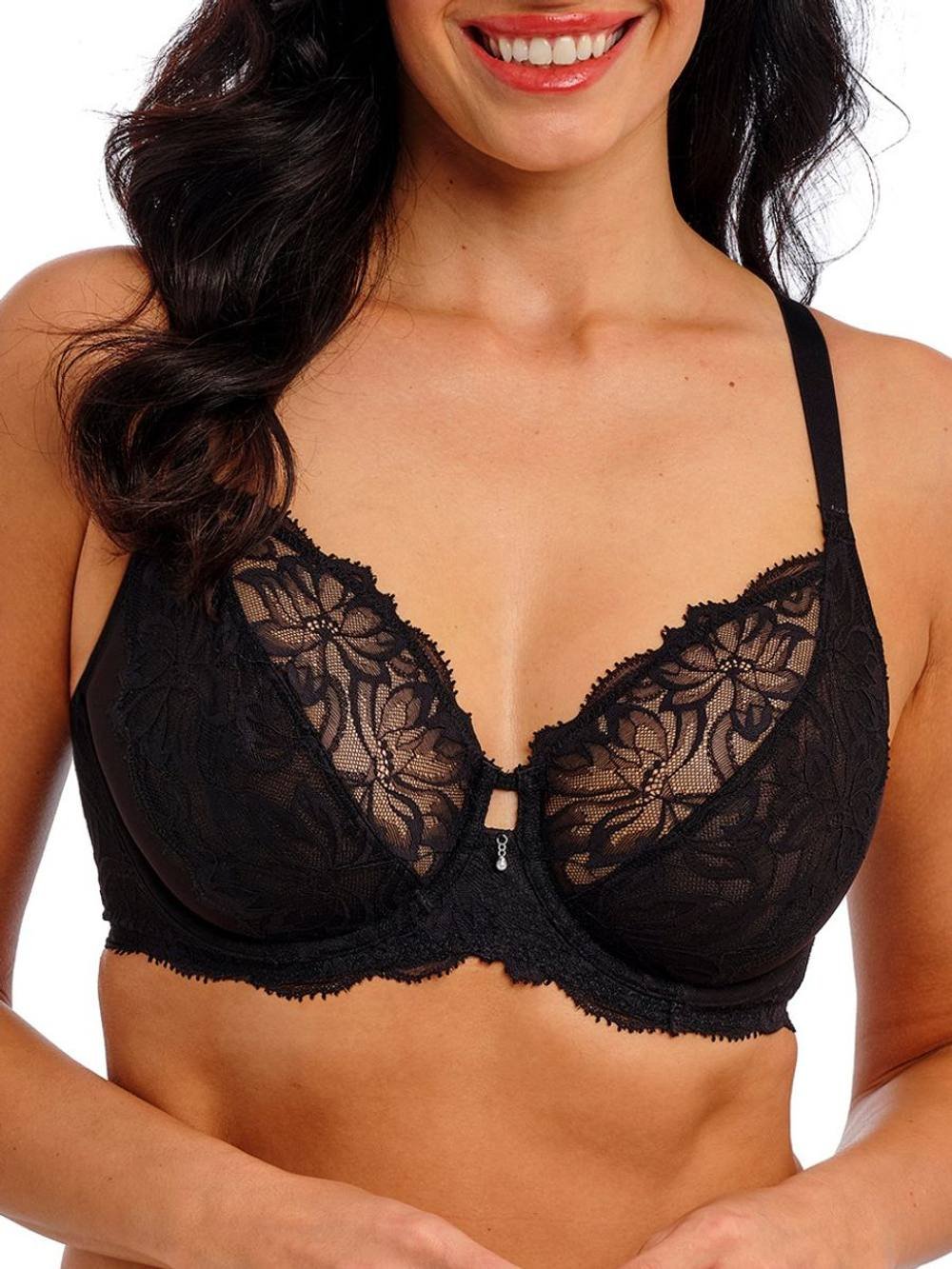 Wacoal Wacoal Women's Abellia Underwire Bra in Black - 4