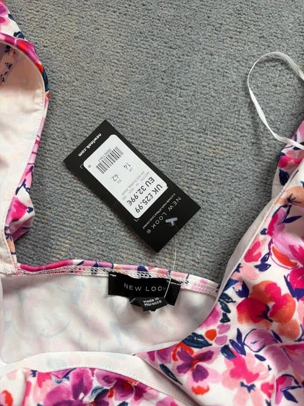 New Look Floral playsuit