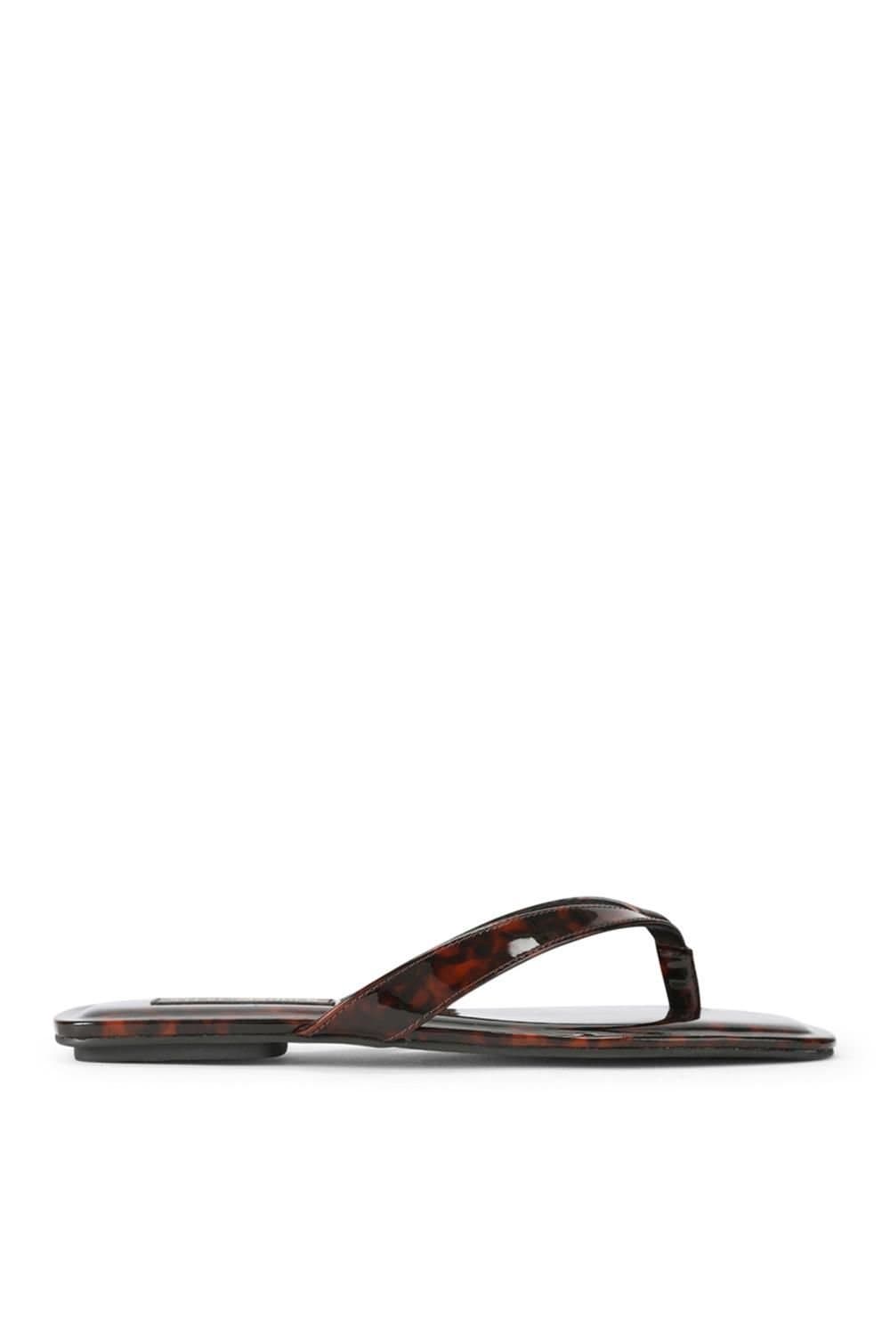 Steve Madden Steve Madden Brown 'Trella' Synthetic Sandals