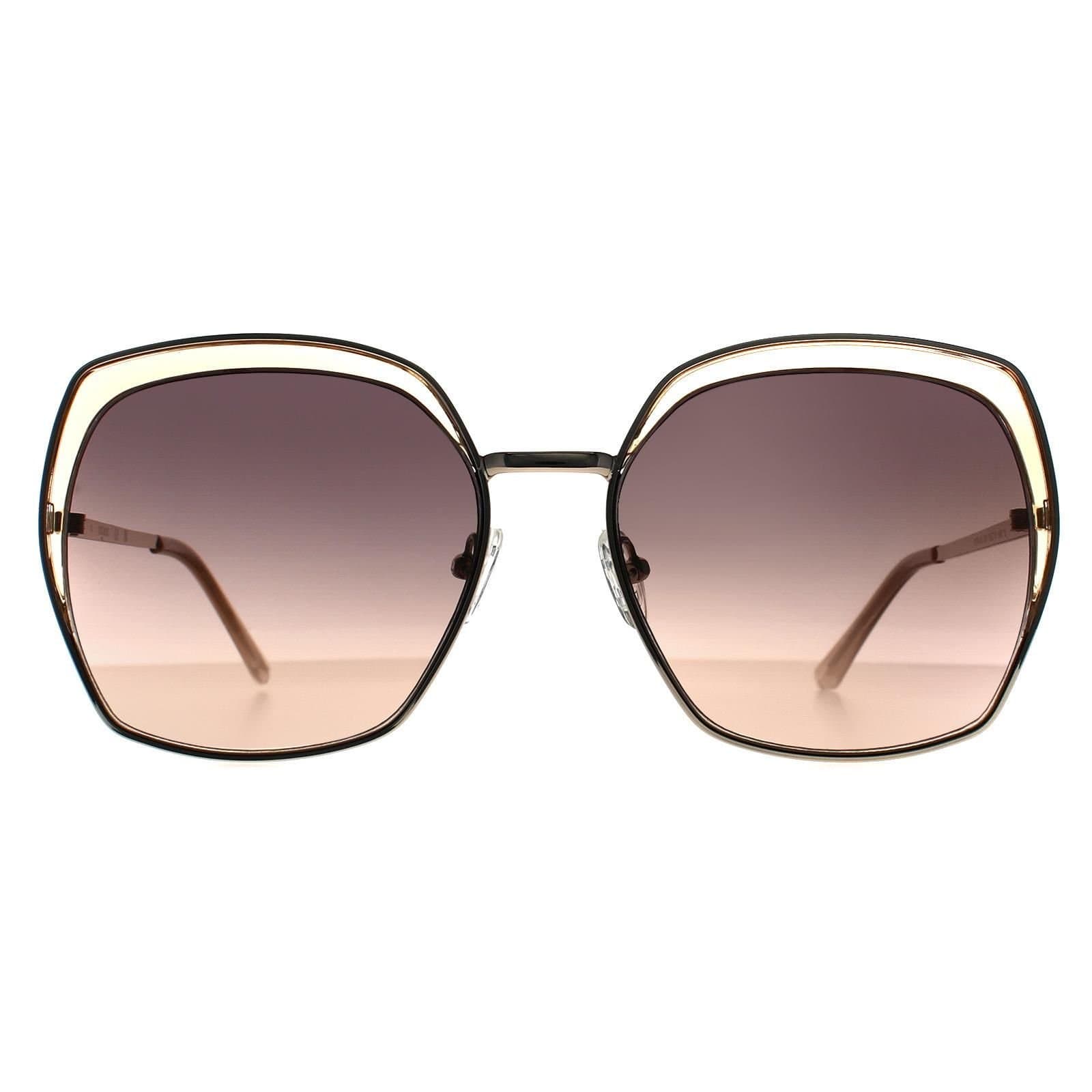 GUESS Guess Women's Butterfly Gold Beige Brown Gradient GF0410