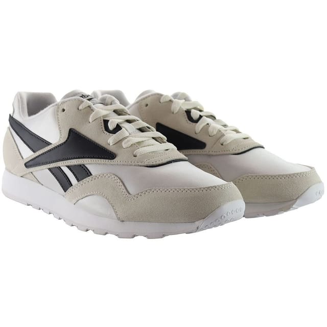 Reebok Reebok Men's Classic Nylon Plus White Trainers - 2