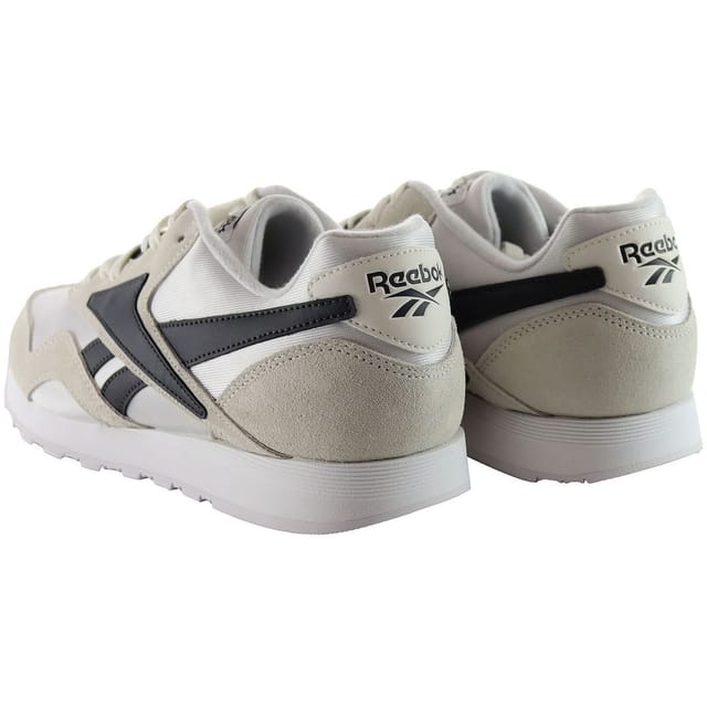 Reebok Reebok Men's Classic Nylon Plus White Trainers - 3