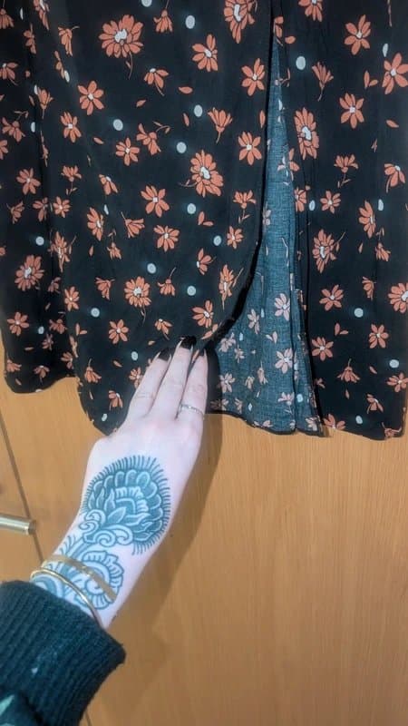 ASOS ASOS - Floral Midi Skirt Size 12 - Excellent Condition