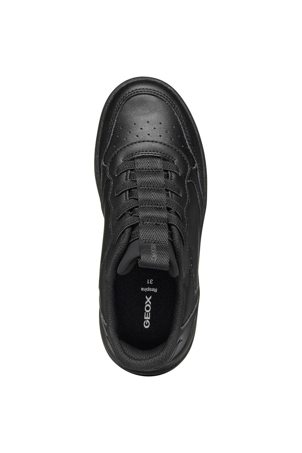 Geox Geox Men's J Washiba Fast-In Trainers in Black - 4