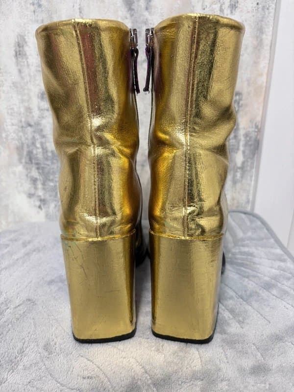 Topshop Topshop leather ankle boots custom designed