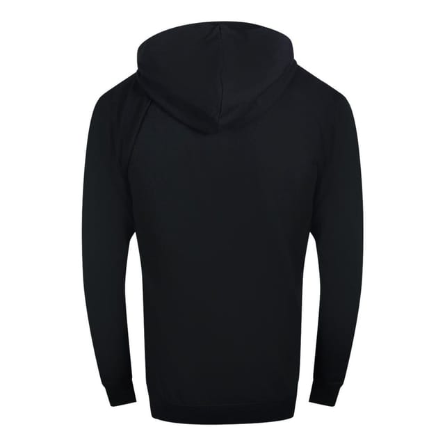 Cavalli Class Cavalli Class Men's Cracked Sprayed Logo Black Hoodie - 2