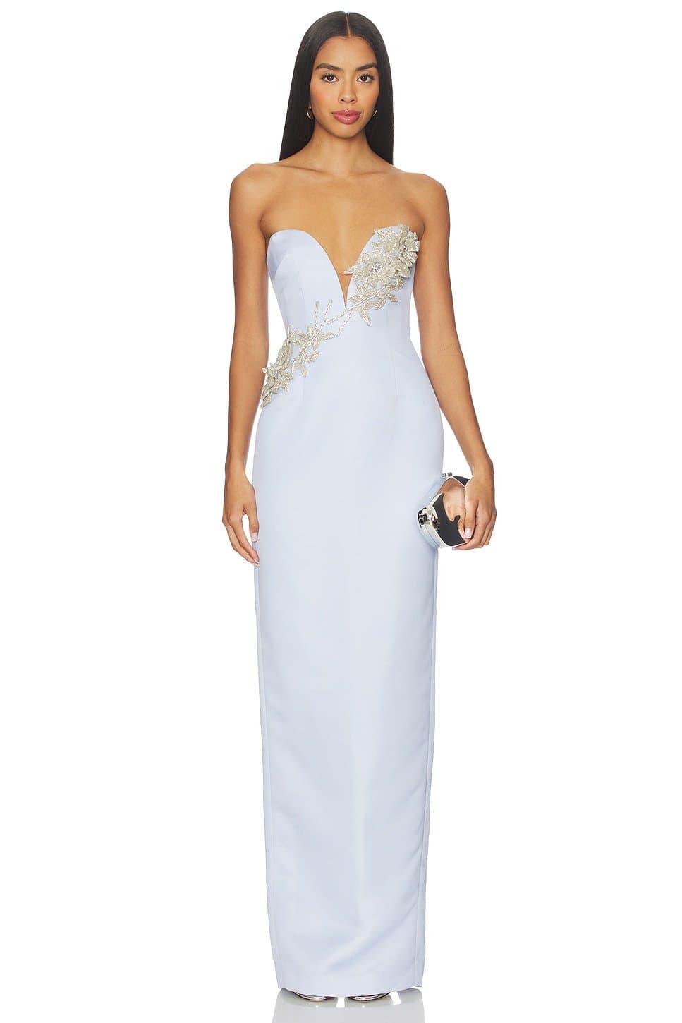revolve Luna Satin Gown
