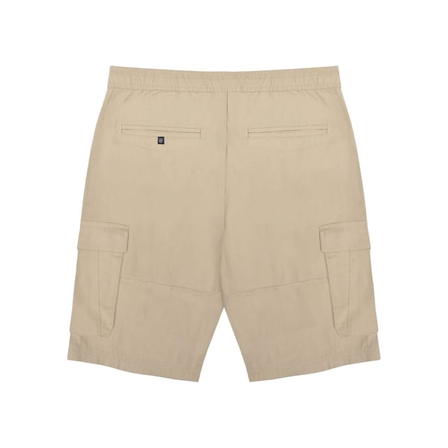 Lambretta Lambretta Men's Utility SS25 Cargo Shorts in Stone - 2