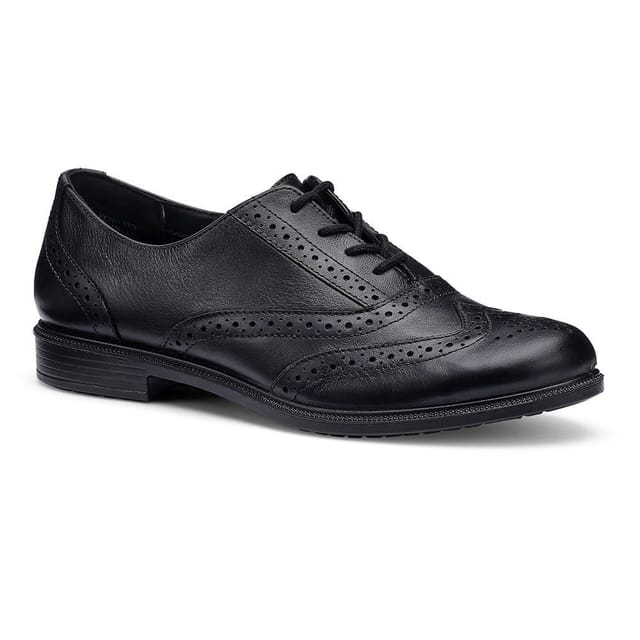 Hotter Hotter Women's 'Echo' Smart Brogues in Black - 2
