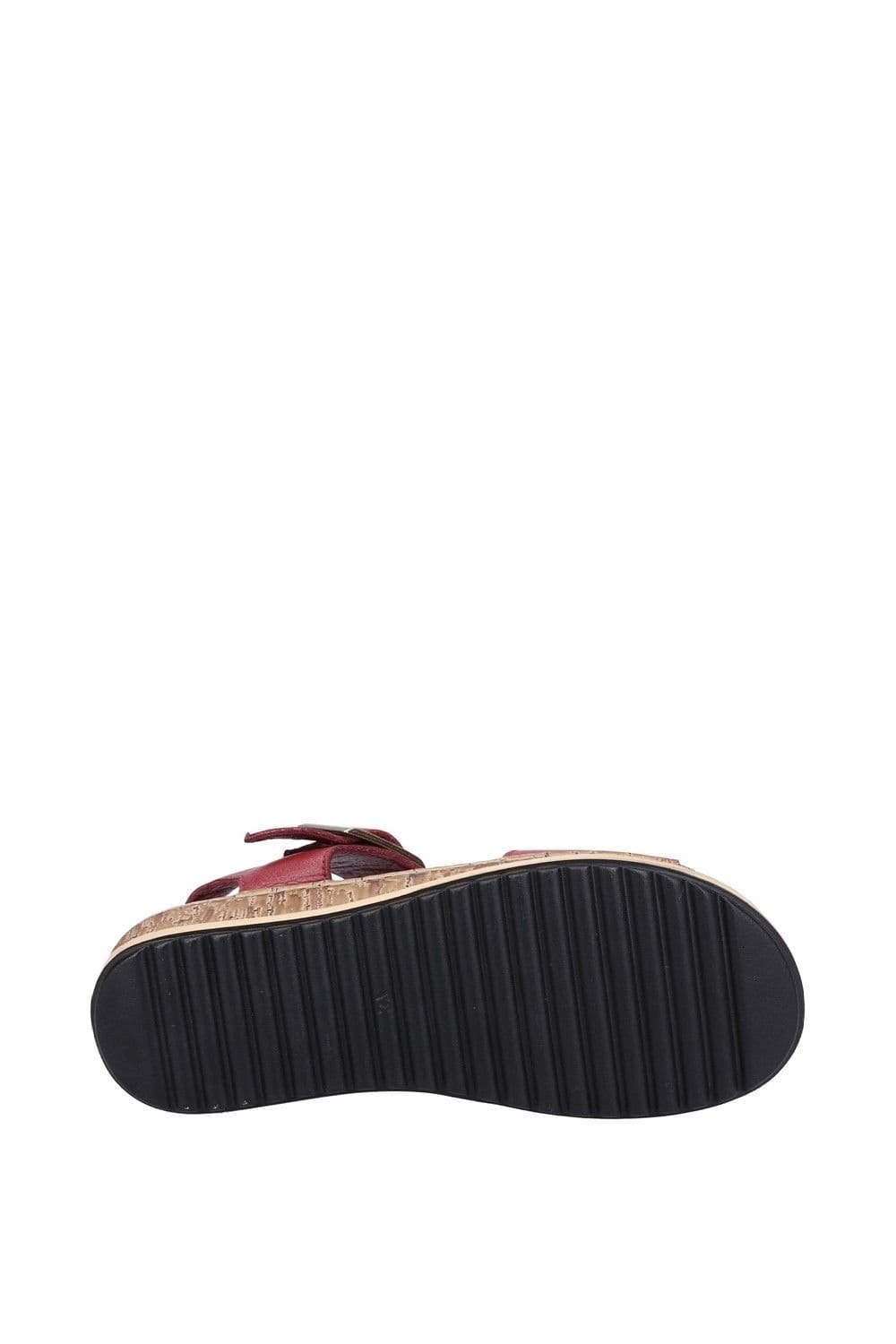 Hush Puppies Hush Puppies Women's Ellie' Sandal in Dark Red - 4