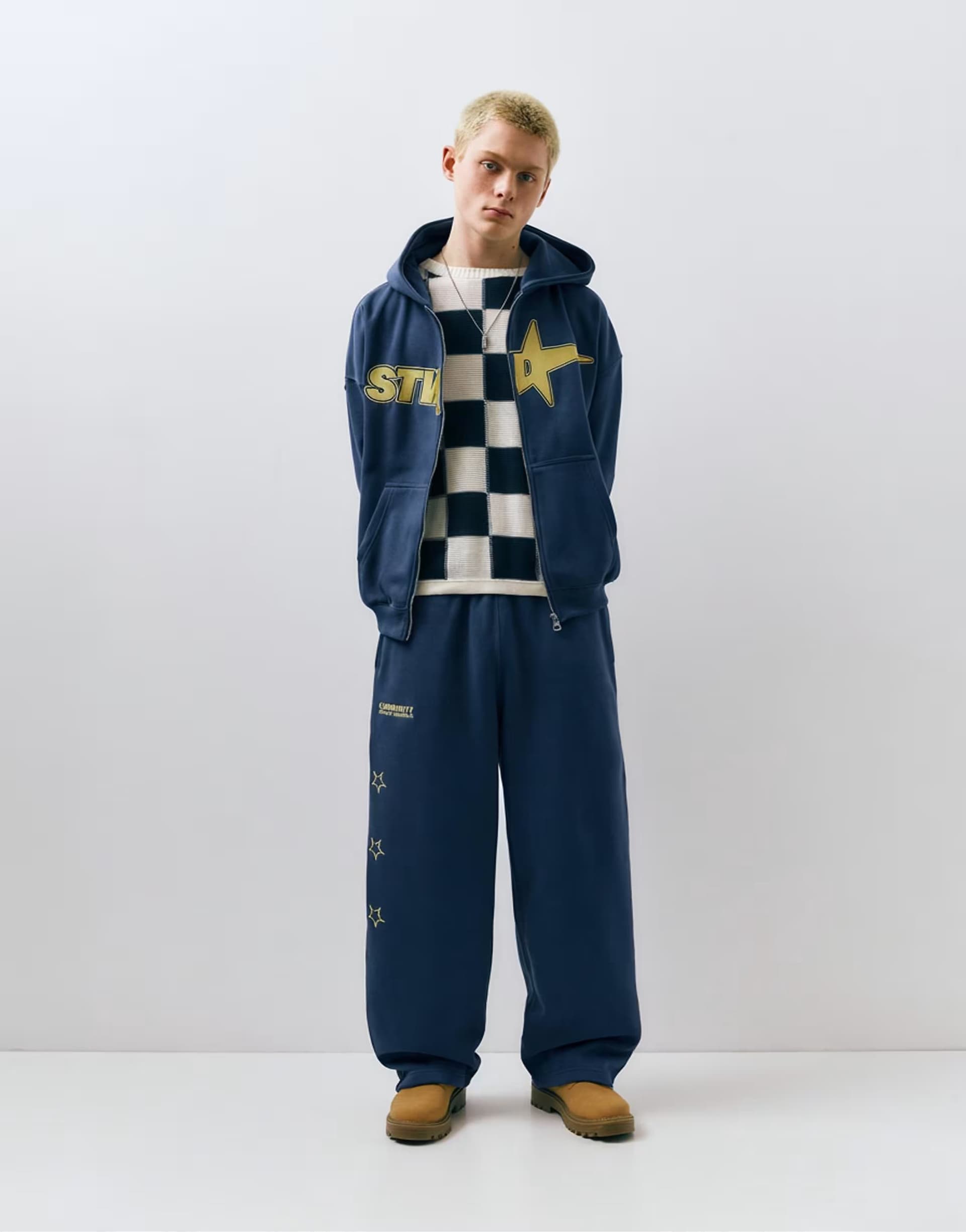 ASOS ASOS Pull&Bear Casual Sweatpants in Blue
