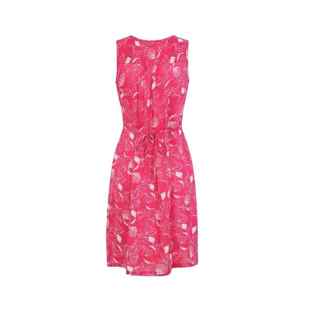 Lazy Jacks Lazy Jacks Women's Sketched Stems A-line Dress in Cerise - 2