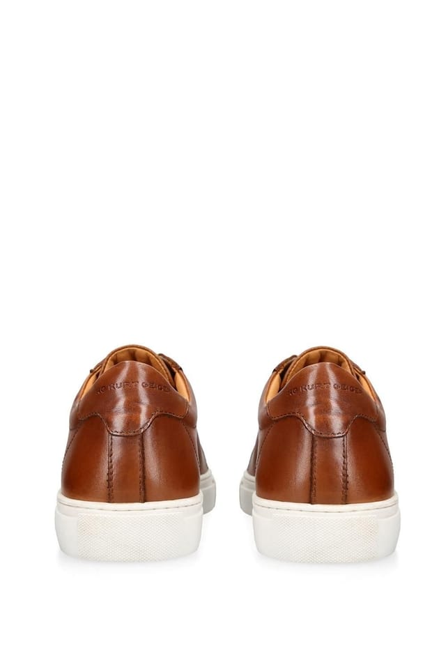 KG Kurt Geiger KG Kurt Geiger Men's 'Fire' Leather Trainers in Tan - 3