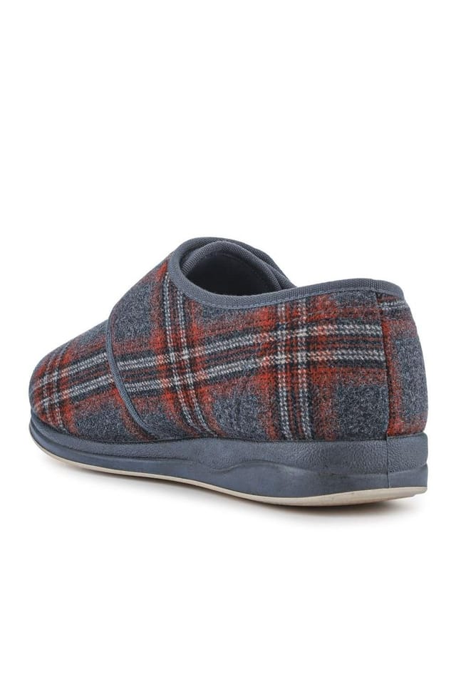 Pavers Pavers Men's Wide Fit Wool Slippers - 3