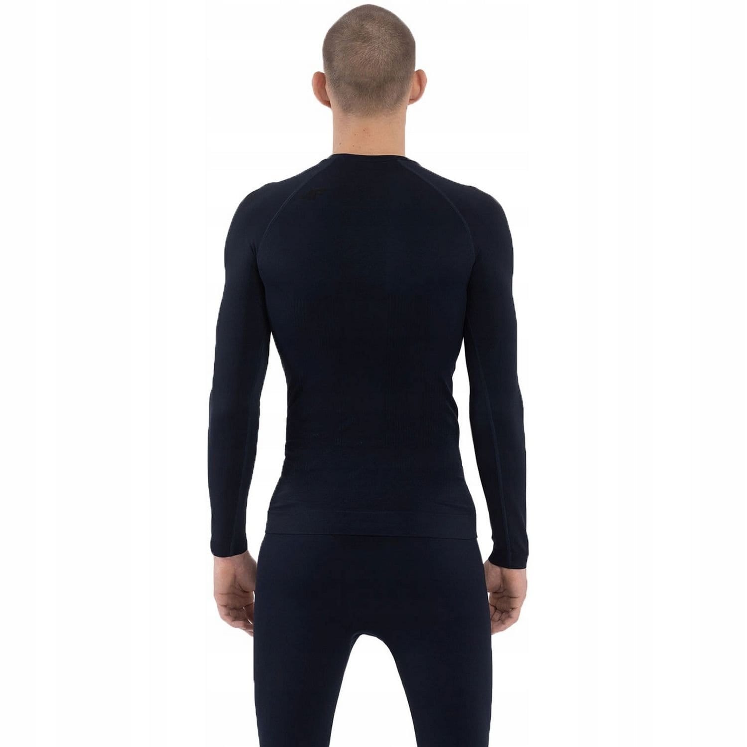 4F 4F Men's M103 Thermal Sweatshirt in Navy - 4