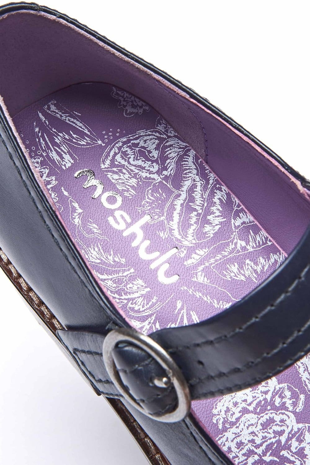 Moshulu Moshulu Women's Boyce' Flat Mary Jane Style Shoes in Indigo - 4