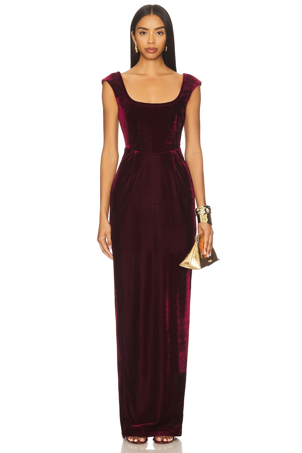 revolve Brooke Velvet Gown - 1