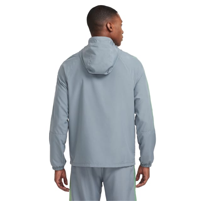 Nike Nike Men's Academy Hooded Waterproof Jacket in Light Grey - 2