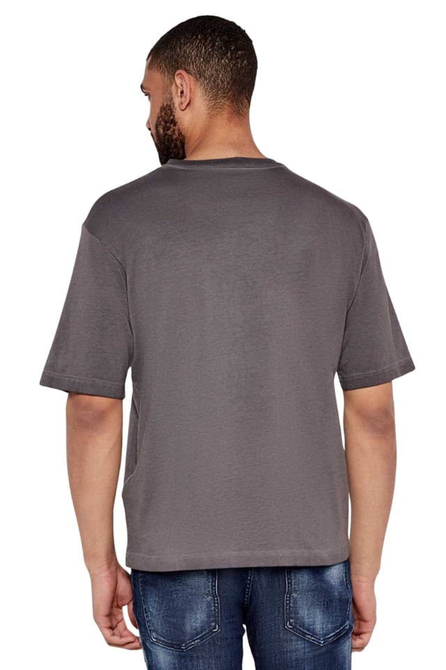 Dsquared2 Dsquared2 Men's Best Fade Short Sleeve Round Loose Fit T-shirt in Dark Grey - 2