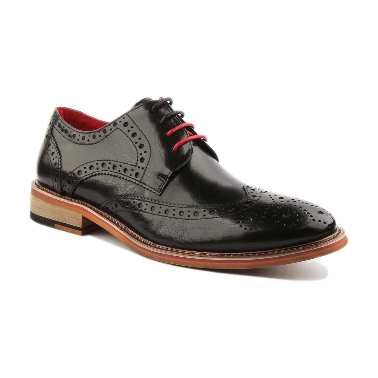 JUSTINREESS ENGLAND JUSTINREESS ENGLAND Men's 'Dover' Leather Shoes in Black - 3