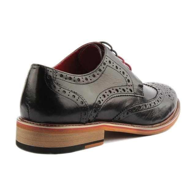 JUSTINREESS ENGLAND JUSTINREESS ENGLAND Men's 'Dover' Leather Shoes in Black - 3