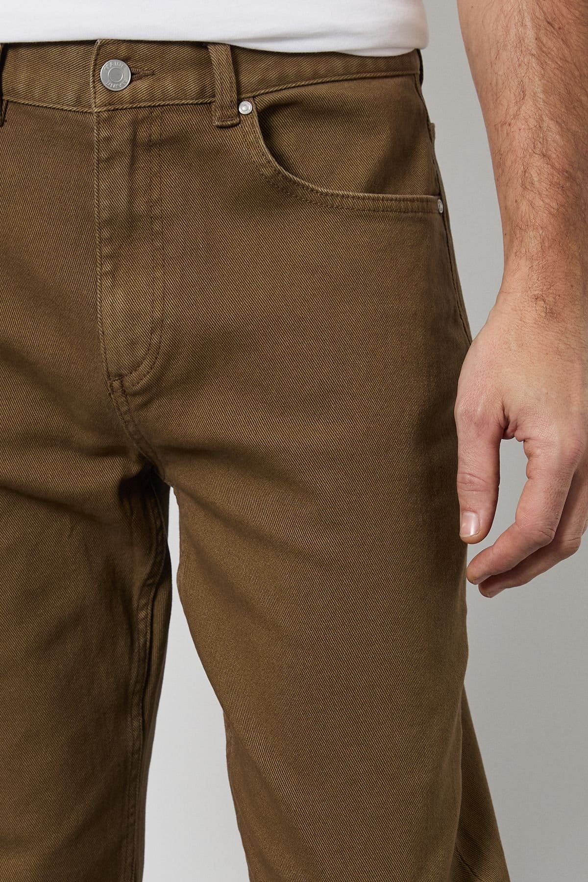 Maine Maine Men's Tobacco Straight Fit Jeans - 4