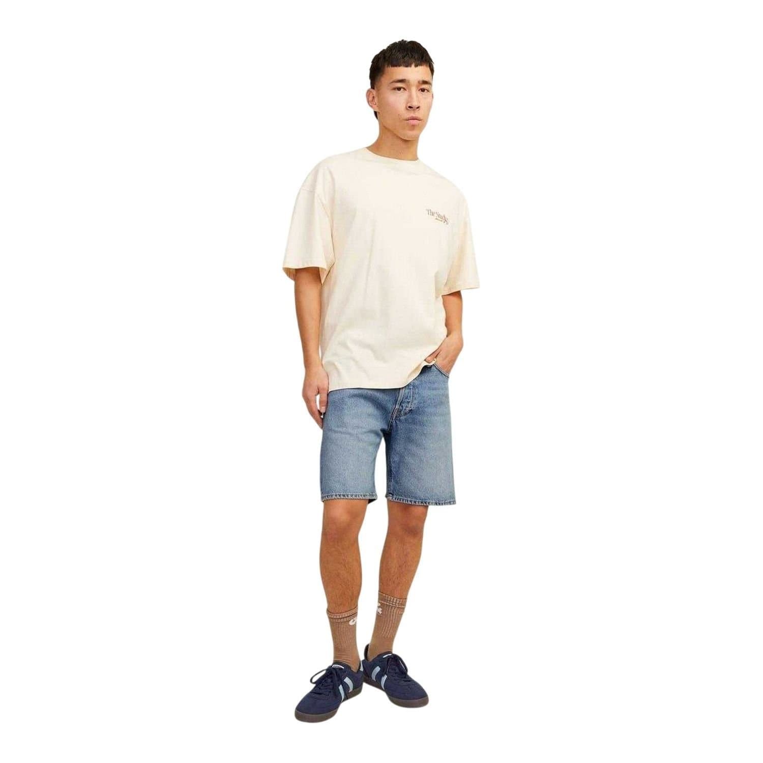 jack & jones Jack & Jones Men's Denim Jean Shorts in Bright Blue