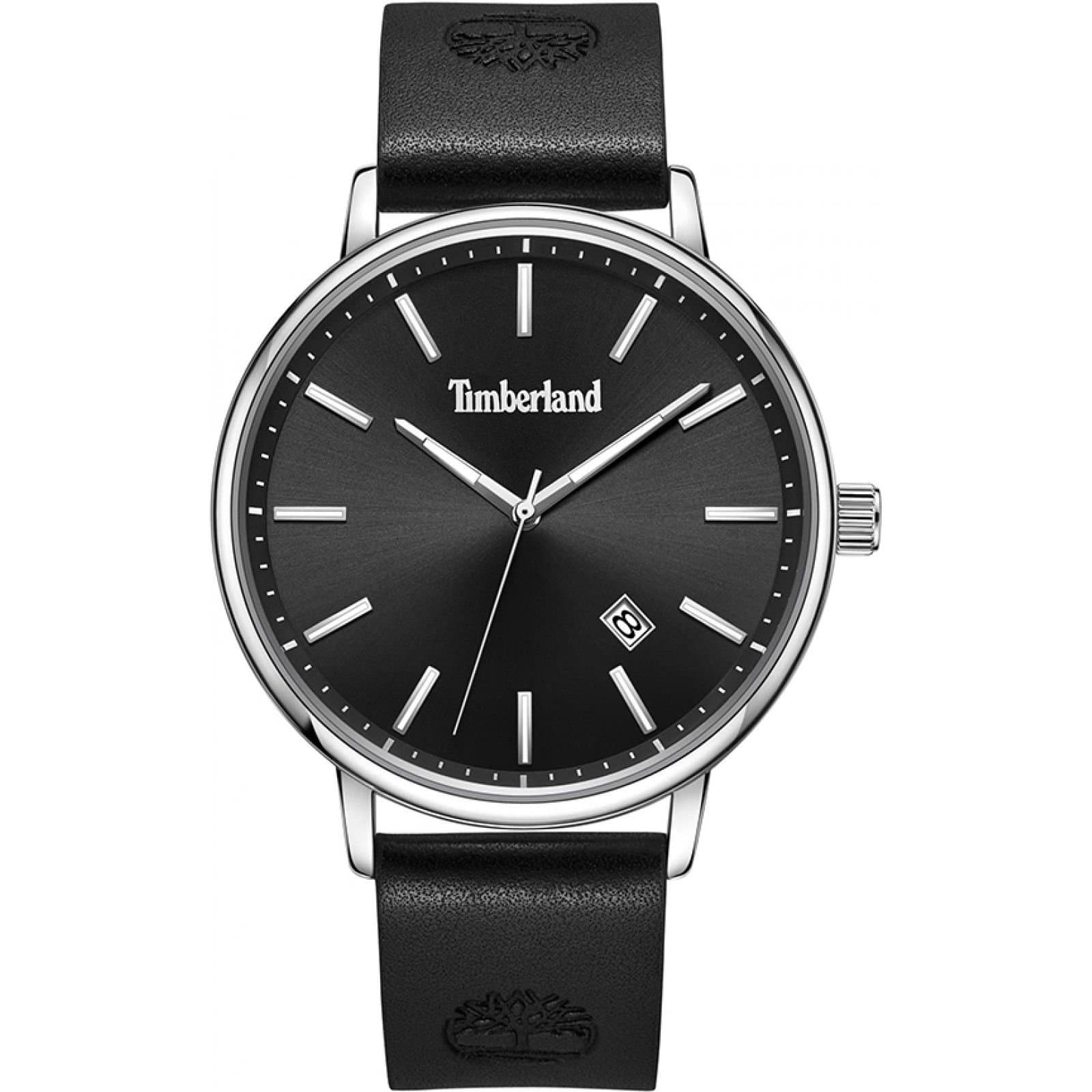 Timberland Timberland Men's TDWGF0082801 Henniker II 46mm Quartz Watch in Black