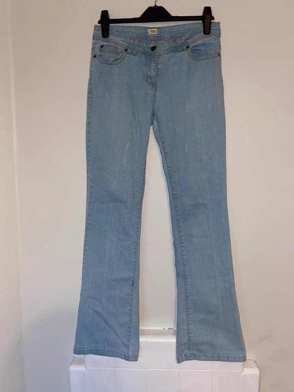 F&F Vintage Y2K old f&f lightwash flared jeans