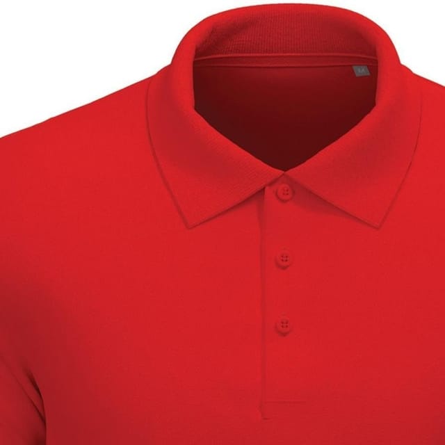 Stedman Stars Stedman Stars Men's Harper Cotton Polo in Red - 2